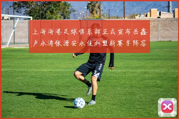 上海海港足球俱乐部正式宣布岳鑫卢永涛张源安永佳加盟新赛季阵容更新